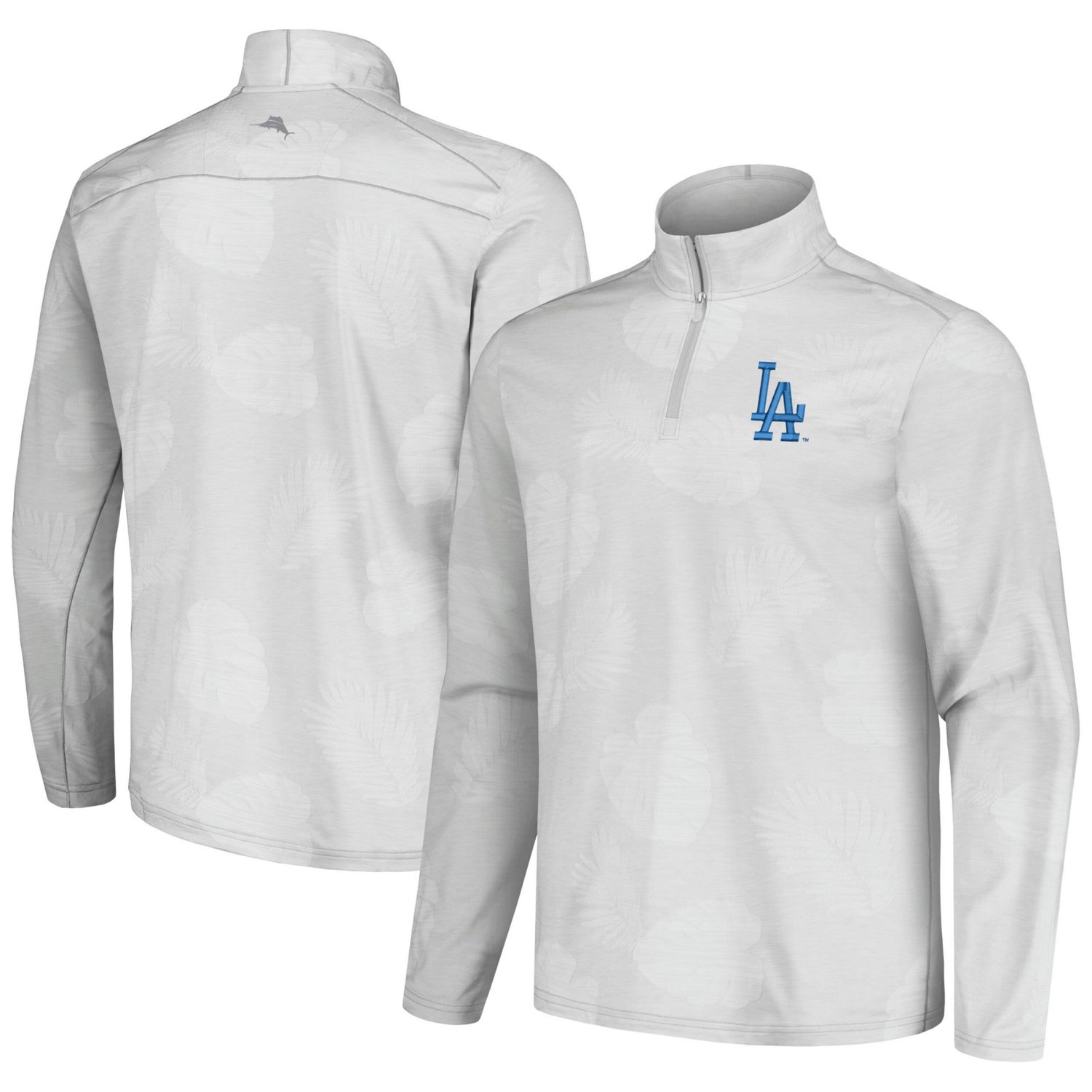 Tommy Bahama Los Angeles Dodgers Delray Frond IslandZone Half-Zip Jacket                                                         - view number 1