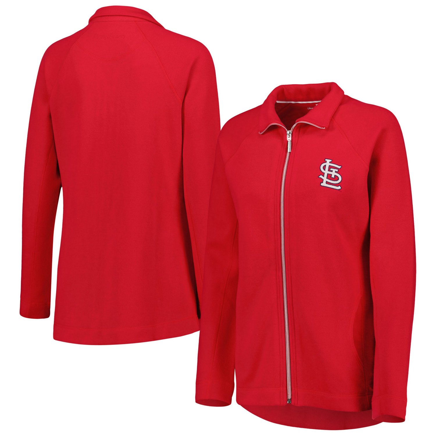 Tommy Bahama St Louis Cardinals Aruba Raglan Full-Zip Jacket