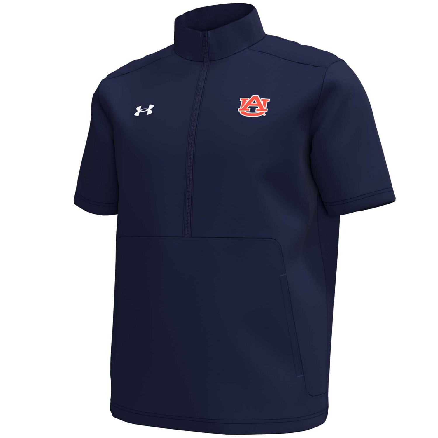 Under Armour Auburn Tigers Motivate Quarter-Zip Short Sleeve Top                                                                 - view number 2