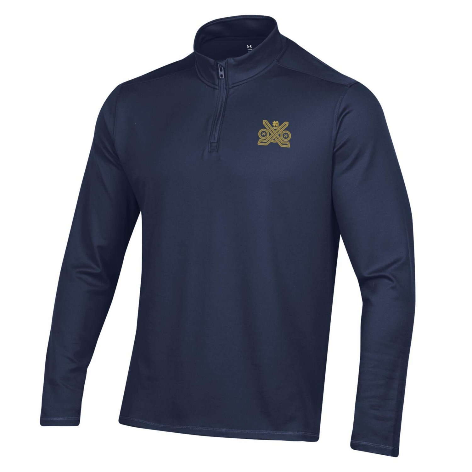 Under Armour Notre Dame Fighting Irish Ireland Motion Quarter-Zip Pullover Top                                                   - view number 2