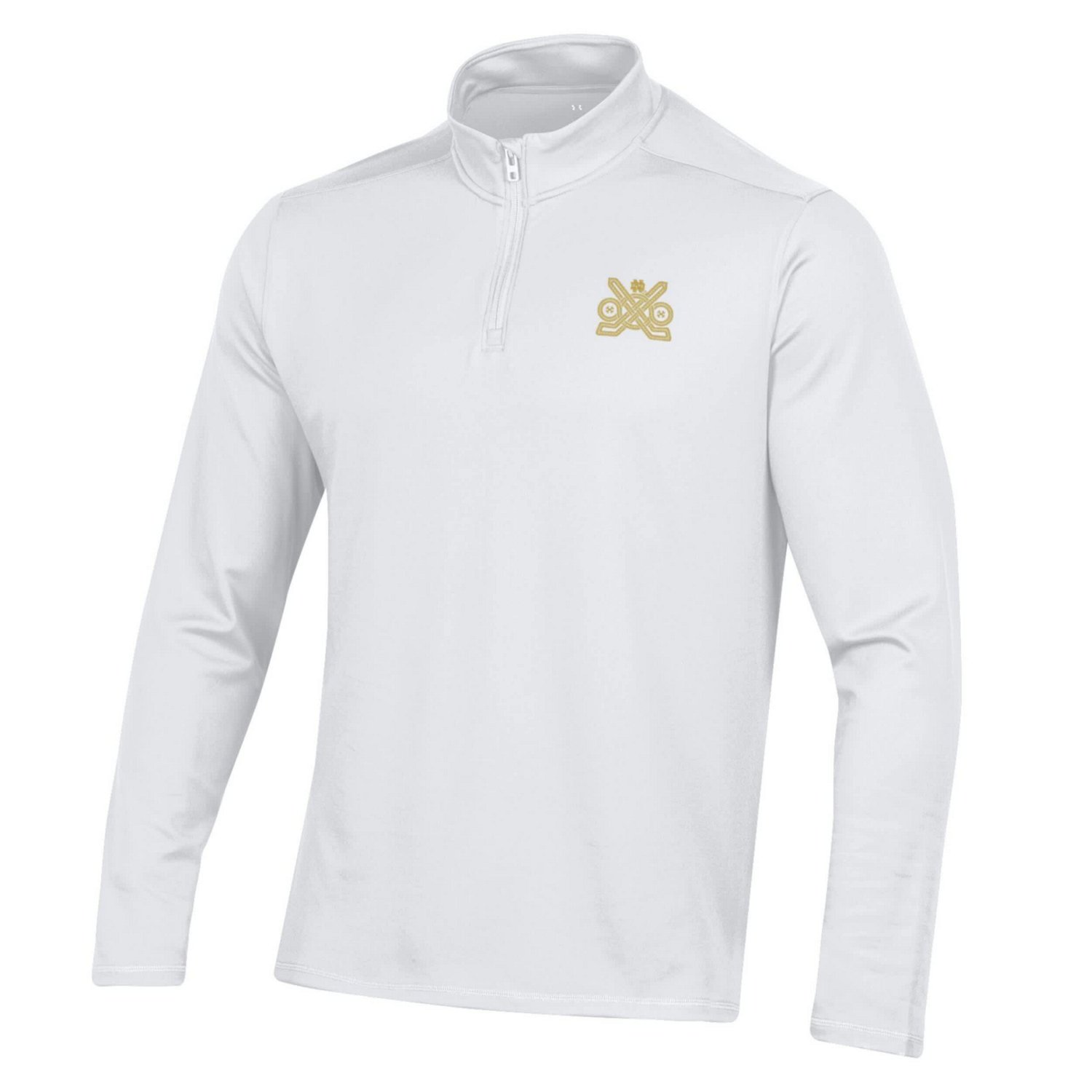 Under Armour Notre Dame Fighting Irish Ireland Motion Quarter-Zip Pullover Top                                                   - view number 1