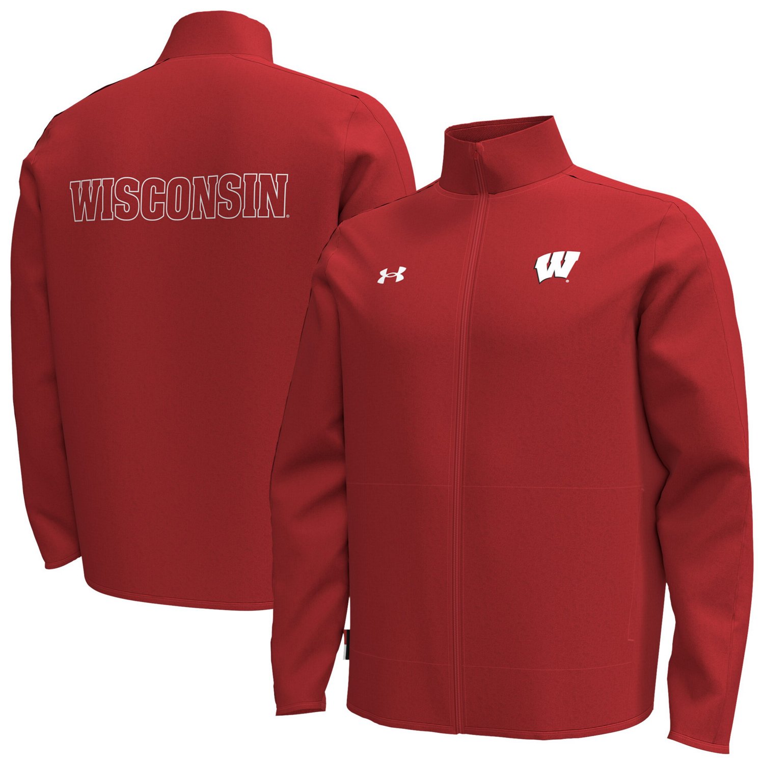 Under Armour Wisconsin Badgers Command Full-Zip Jacket                                                                           - view number 1