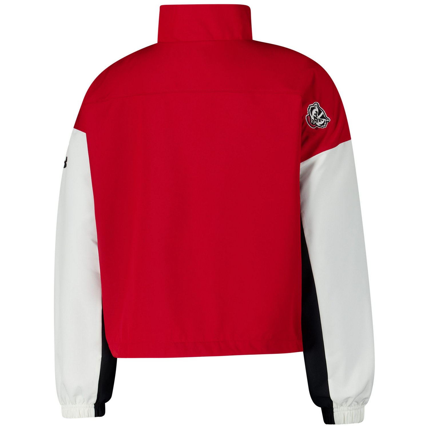 Under Armour Wisconsin Badgers Gameday Stretch Woven Performance Full-Zip Jacket                                                 - view number 3