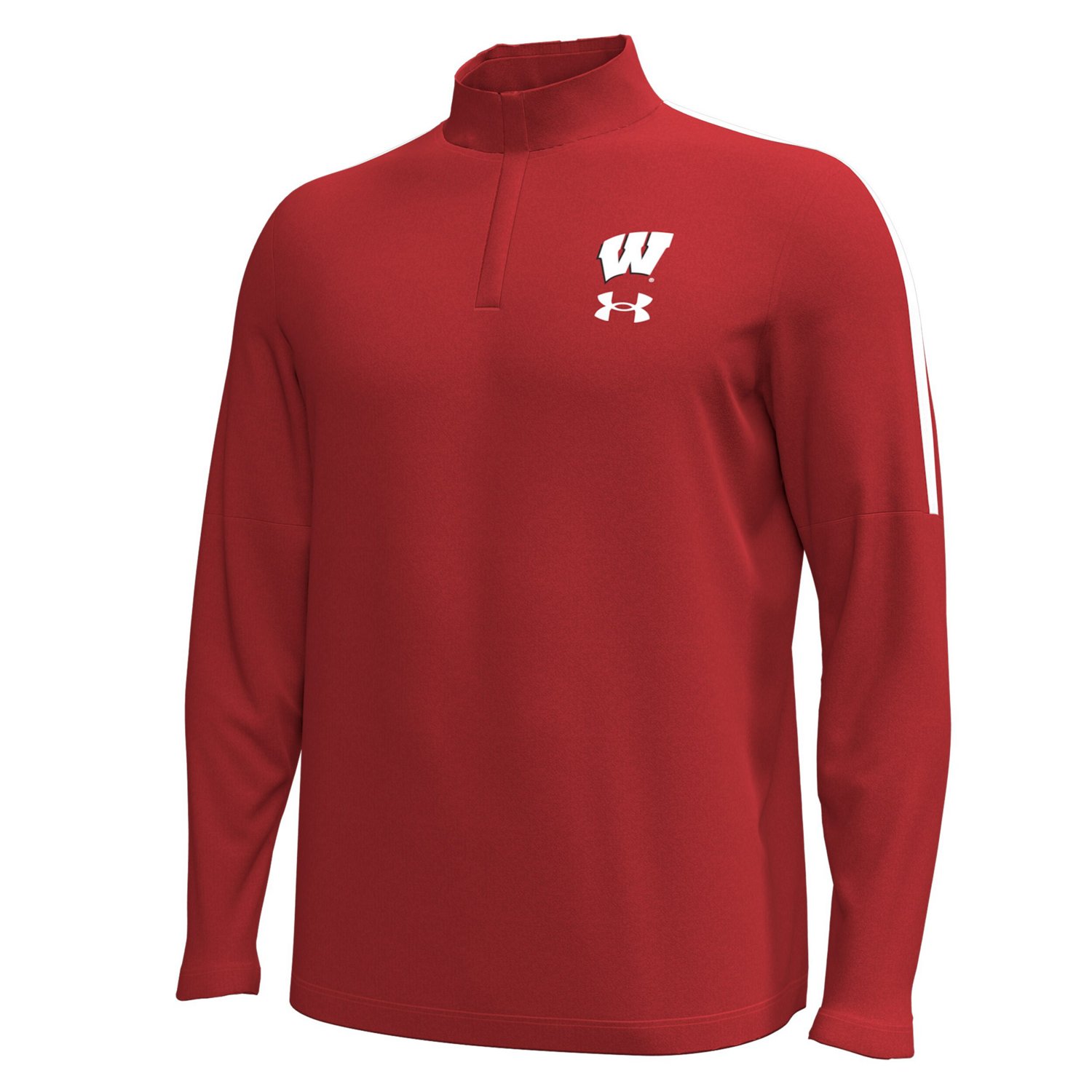 Under Armour Wisconsin Badgers Playoff Performance Quarter-Zip Jacket                                                            - view number 2