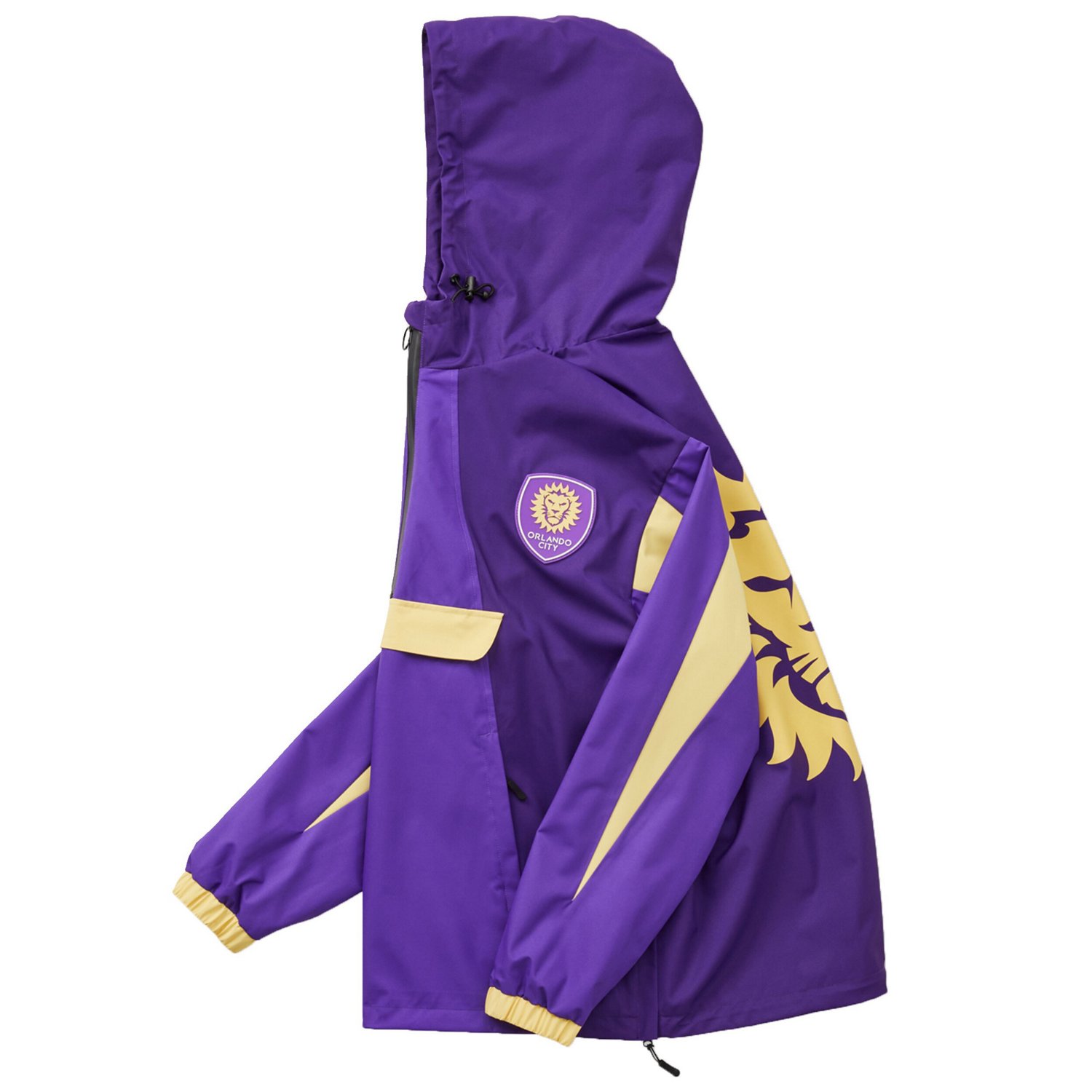 Unisex Live Breathe Futbol Orlando City SC Tekker Half-Zip Anorak Jacket - view number 4