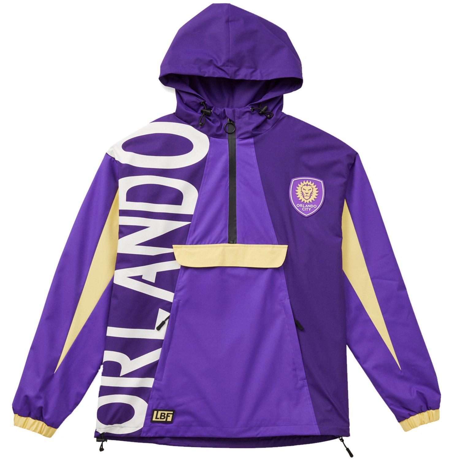 Unisex Live Breathe Futbol Orlando City SC Tekker Half-Zip Anorak Jacket - view number 2