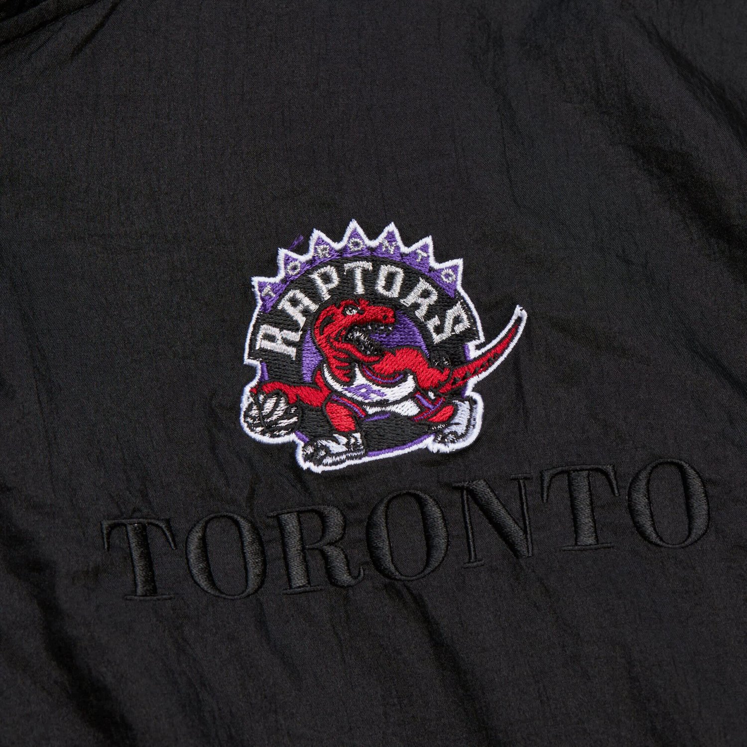 Unisex Mitchell  Ness Toronto Raptors Hardwood Classics Team OG 30 Anorak Half-Zip Windbreaker Jacket - view number 4