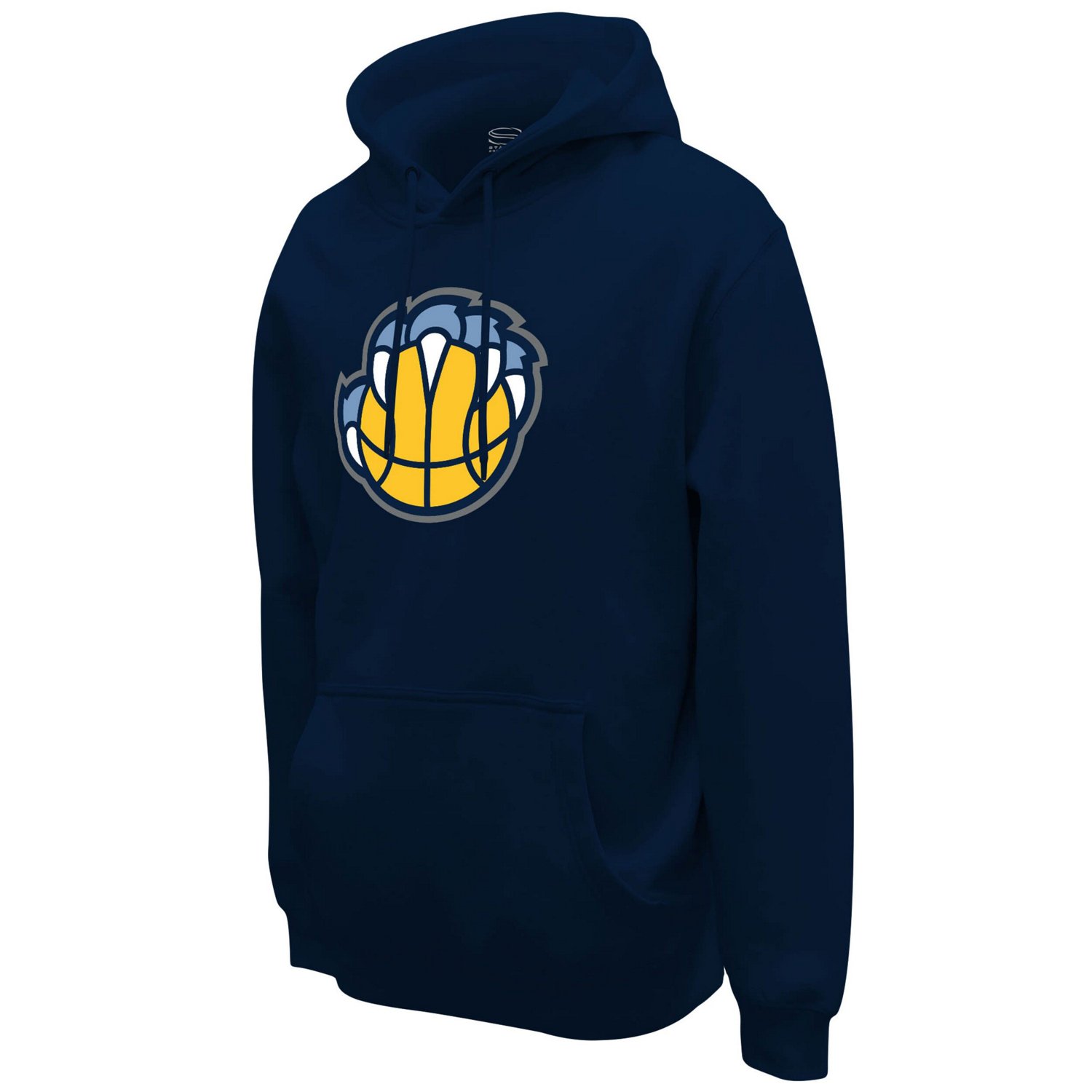 Unisex Stadium Essentials Memphis Grizzlies Primary Logo Pullover Hoodie                                                         - view number 2