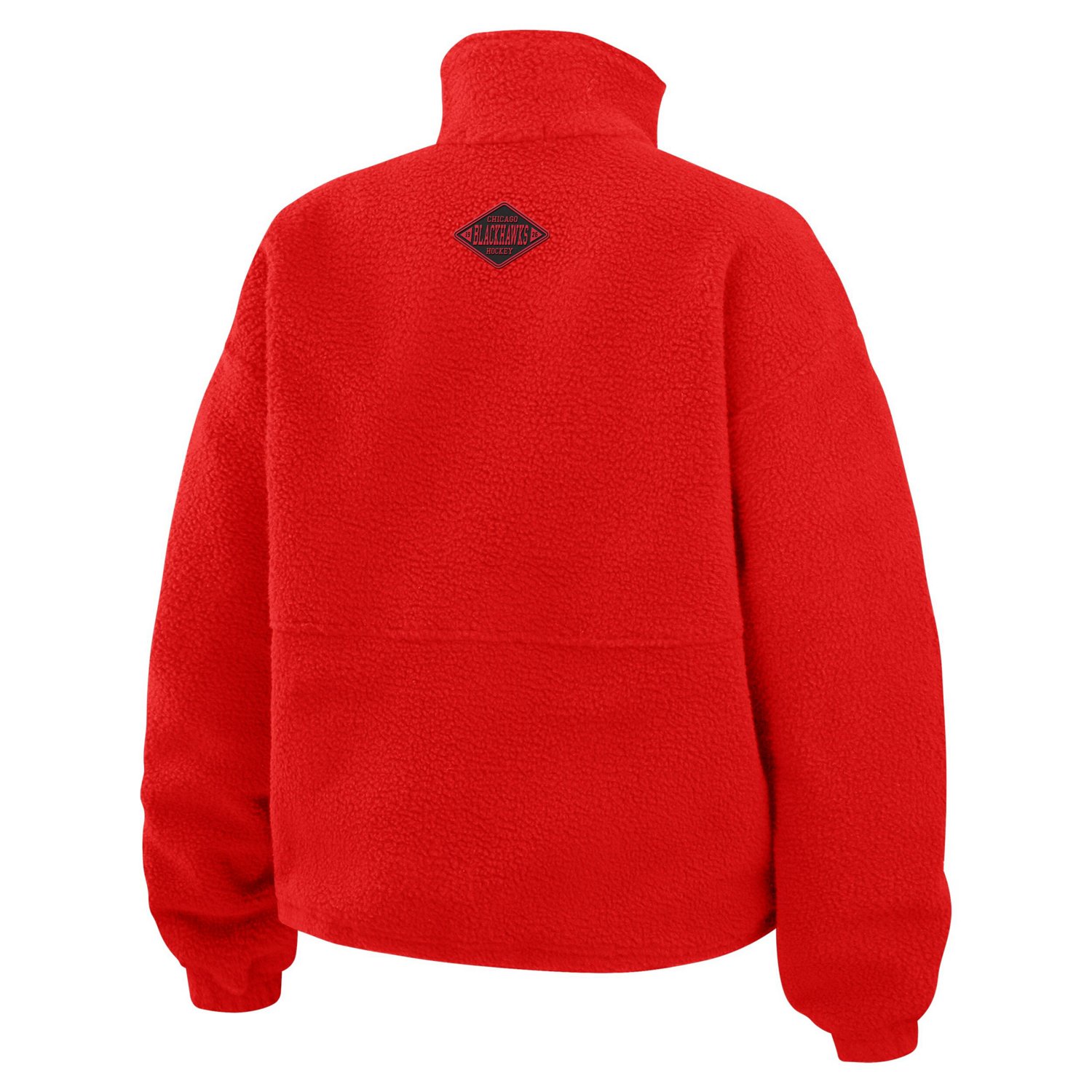 WEAR by Erin Andrews Chicago Blackhawks Polar Fleece Half-Zip Jacket                                                             - view number 3
