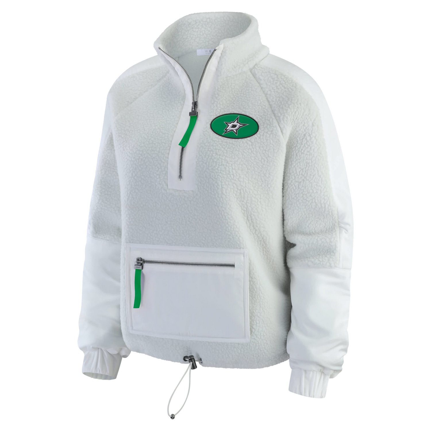 WEAR by Erin Andrews Dallas Stars Polar Fleece Quarter-Zip Jacket - view number 2