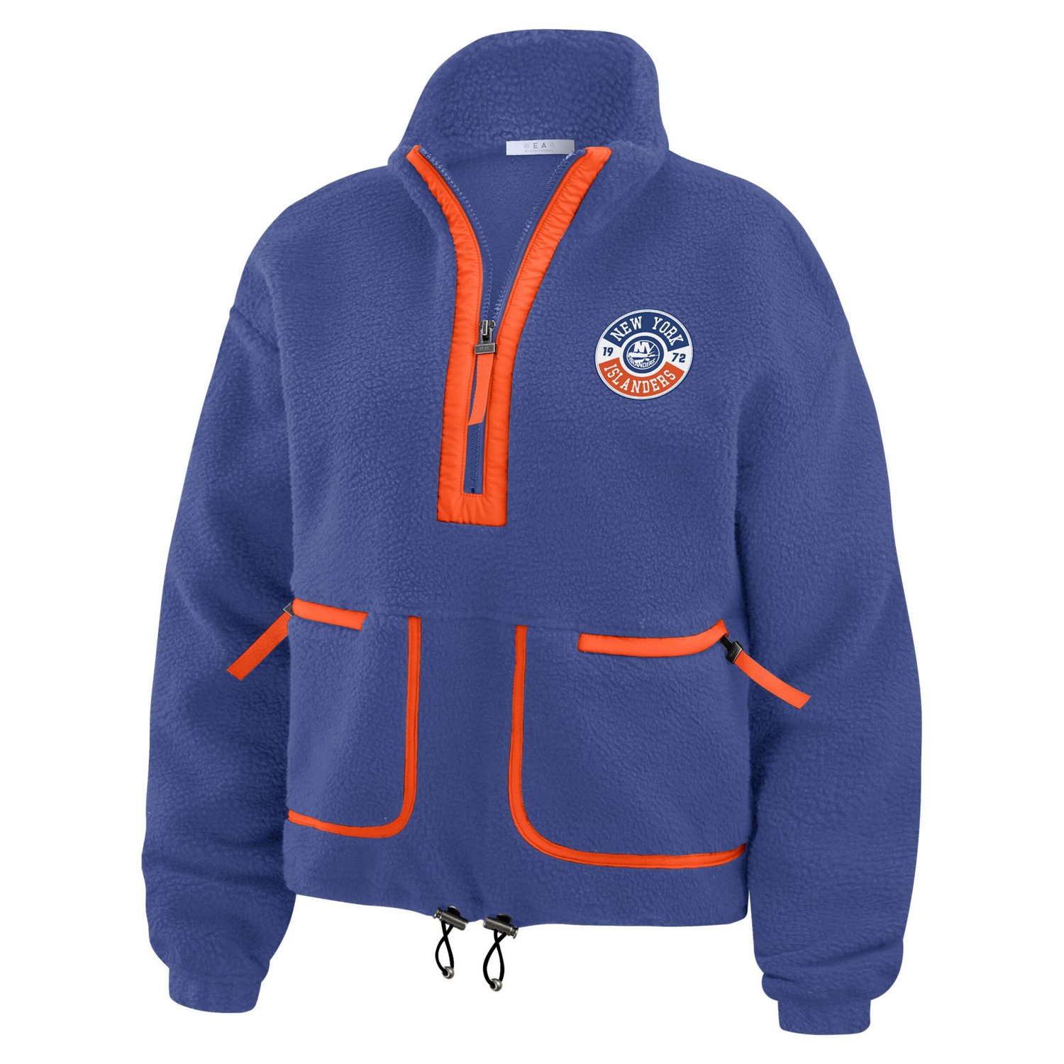 WEAR by Erin Andrews New York Islanders Polar Fleece Half-Zip Jacket                                                             - view number 2