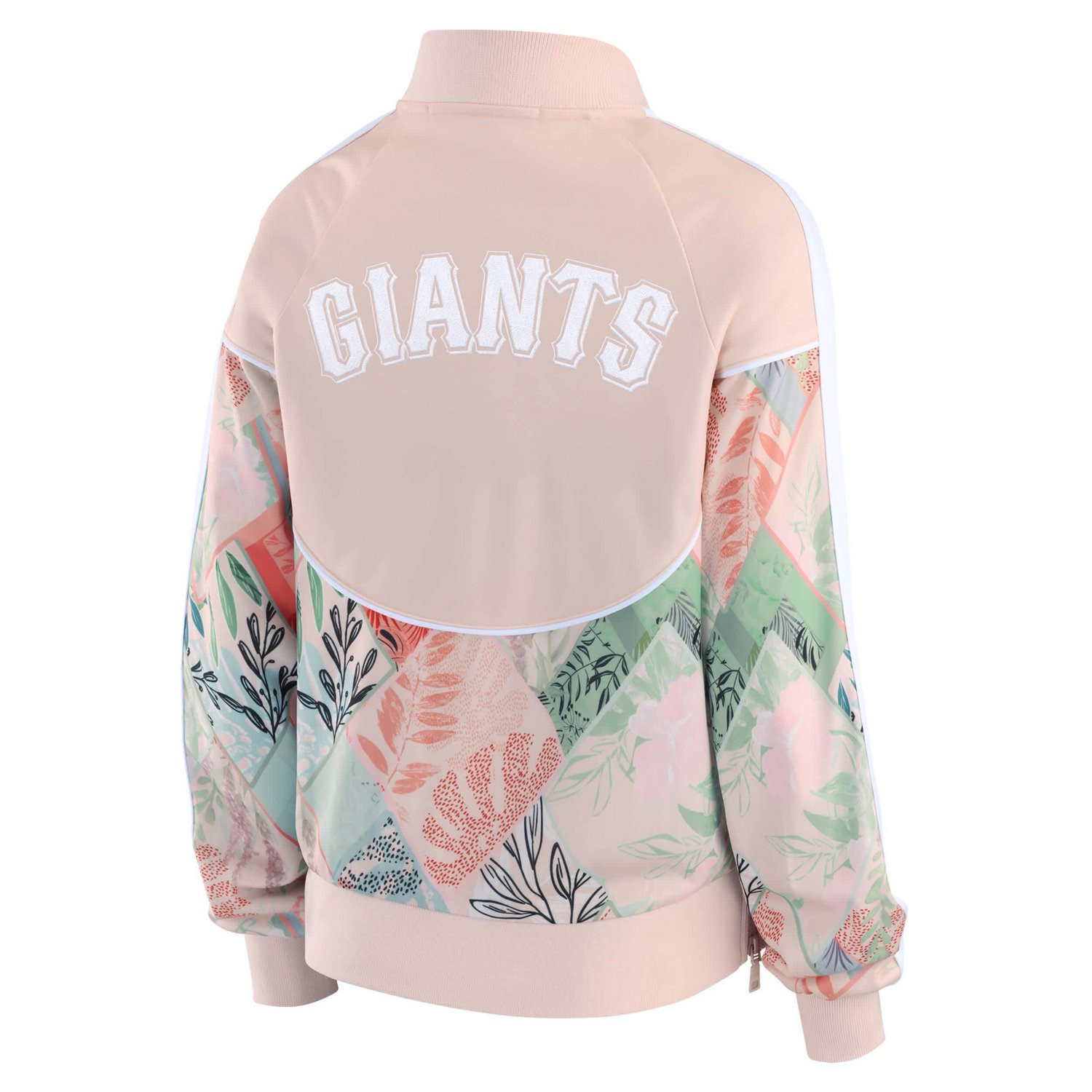 WEAR by Erin Andrews San Francisco Giants Raglan Full-Zip Track Jacket - view number 3