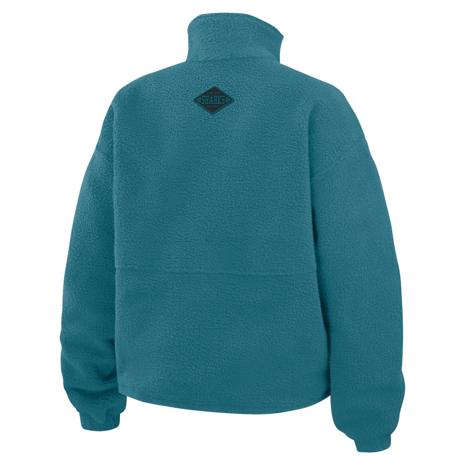 WEAR by Erin Andrews San Jose Sharks Polar Fleece Half-Zip Jacket                                                                - view number 3