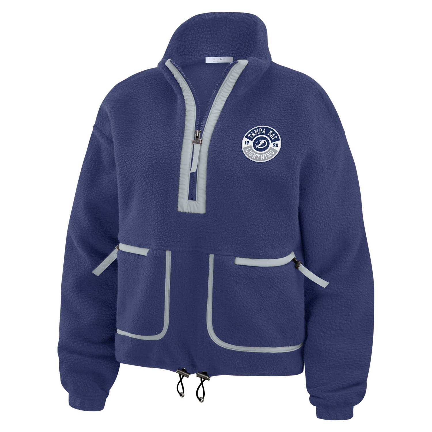 WEAR by Erin Andrews Tampa Bay Lightning Polar Fleece Half-Zip Jacket                                                            - view number 2