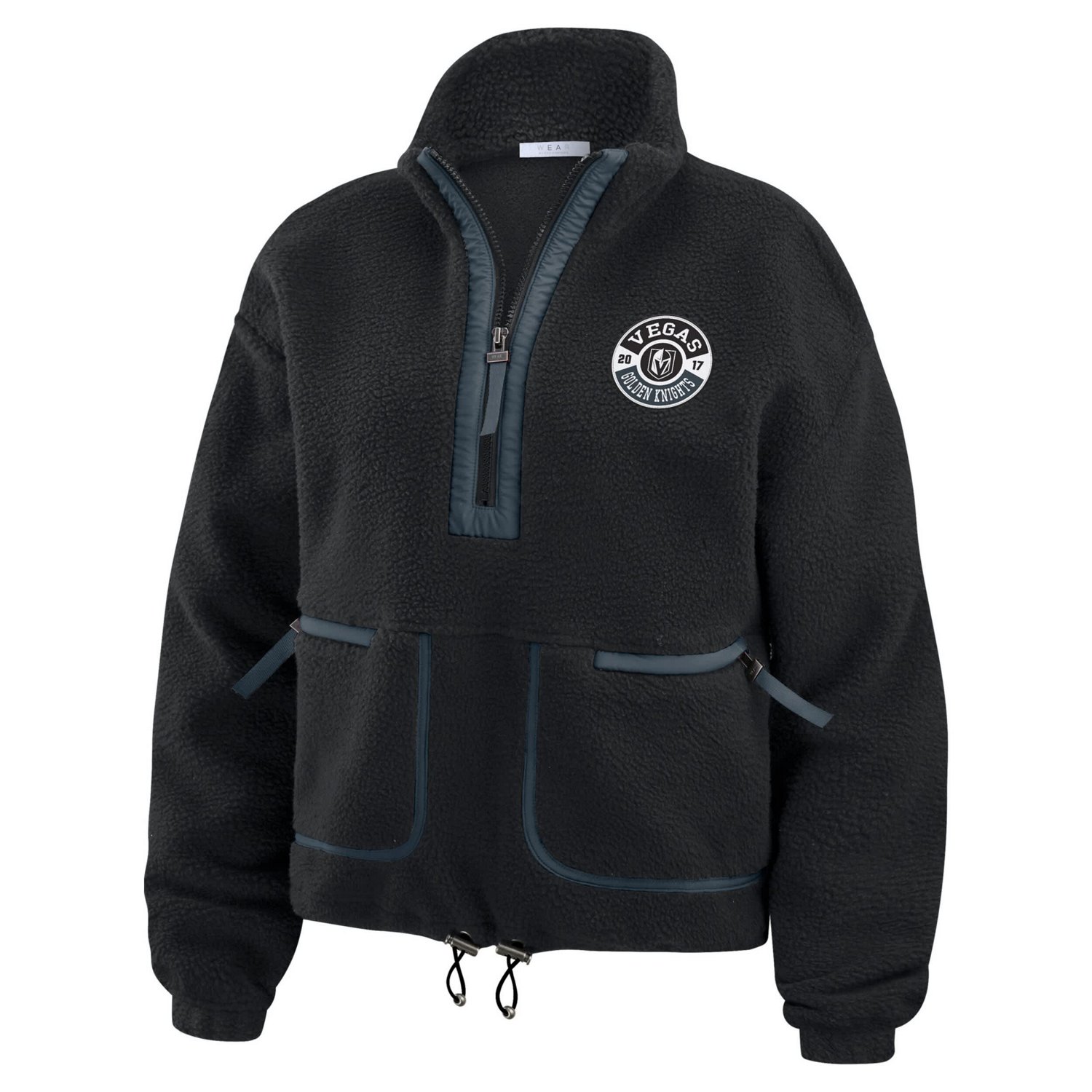 WEAR by Erin Andrews Vegas Golden Knights Polar Fleece Half-Zip Jacket                                                           - view number 2