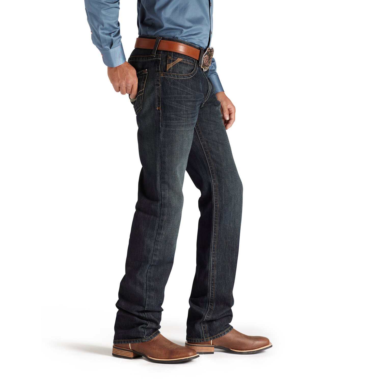 Ariat Men's M2 Relaxed Legacy Boot Cut Jeans                                                                                     - view number 3
