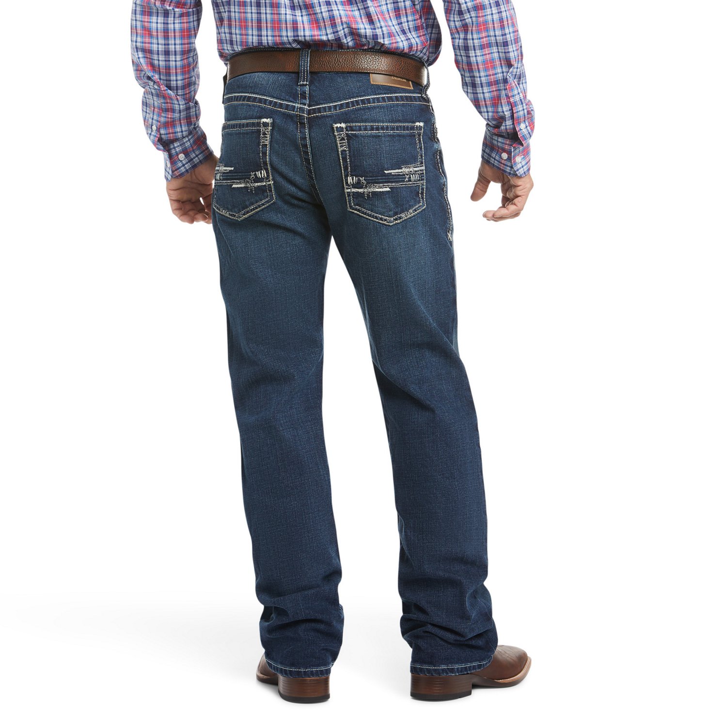 Ariat Men's M4 Low Rise Stretch Adkins Boot Cut Jeans                                                                            - view number 3