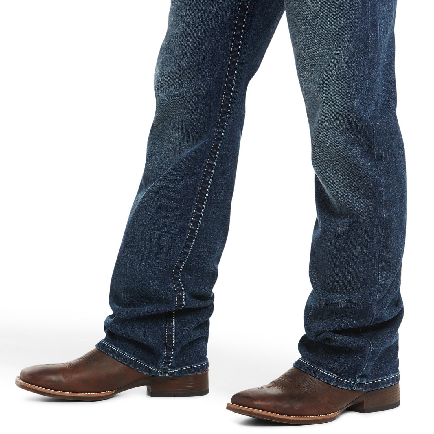 Ariat Men's M4 Low Rise Stretch Adkins Boot Cut Jeans                                                                            - view number 5