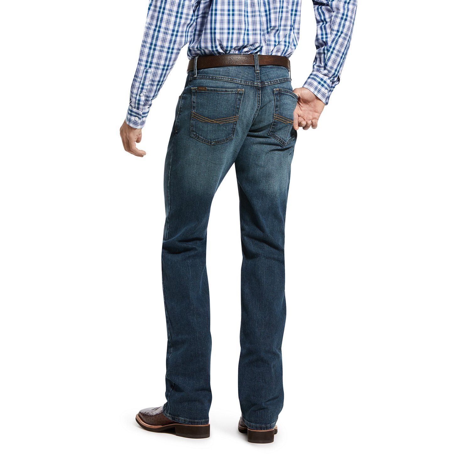 Ariat Men's M4 Low Rise Stretch Legacy Boot Cut Jeans - view number 3