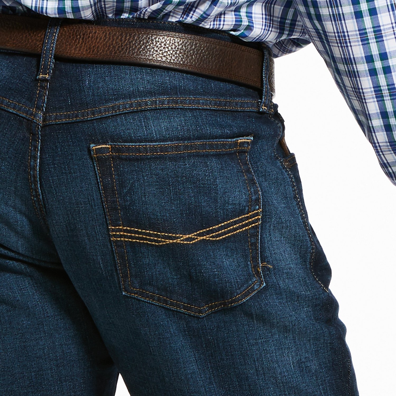 Ariat Men's M5 Slim Legacy Stretch Stackable Straight Leg Jeans - view number 6