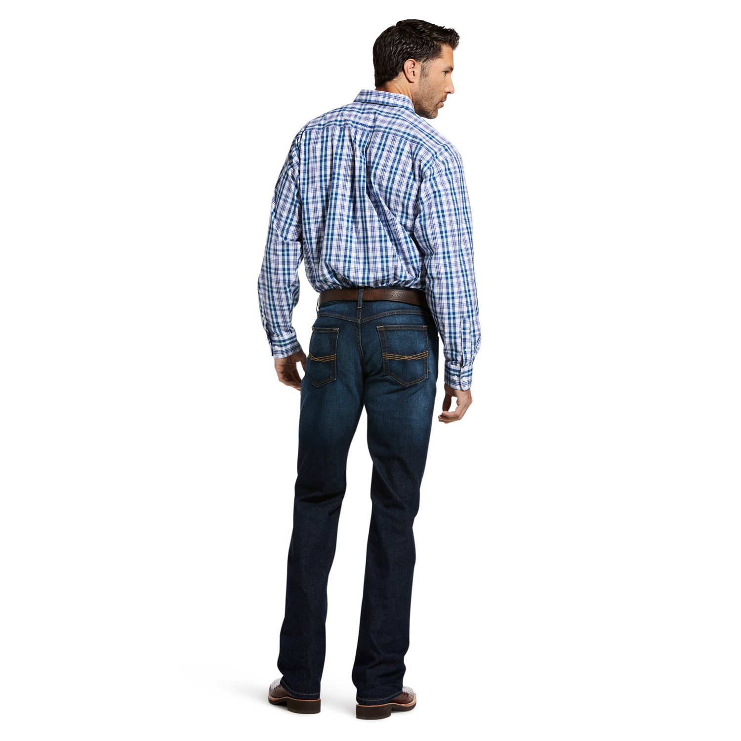 Ariat Men's M5 Slim Legacy Stretch Stackable Straight Leg Jeans - view number 4
