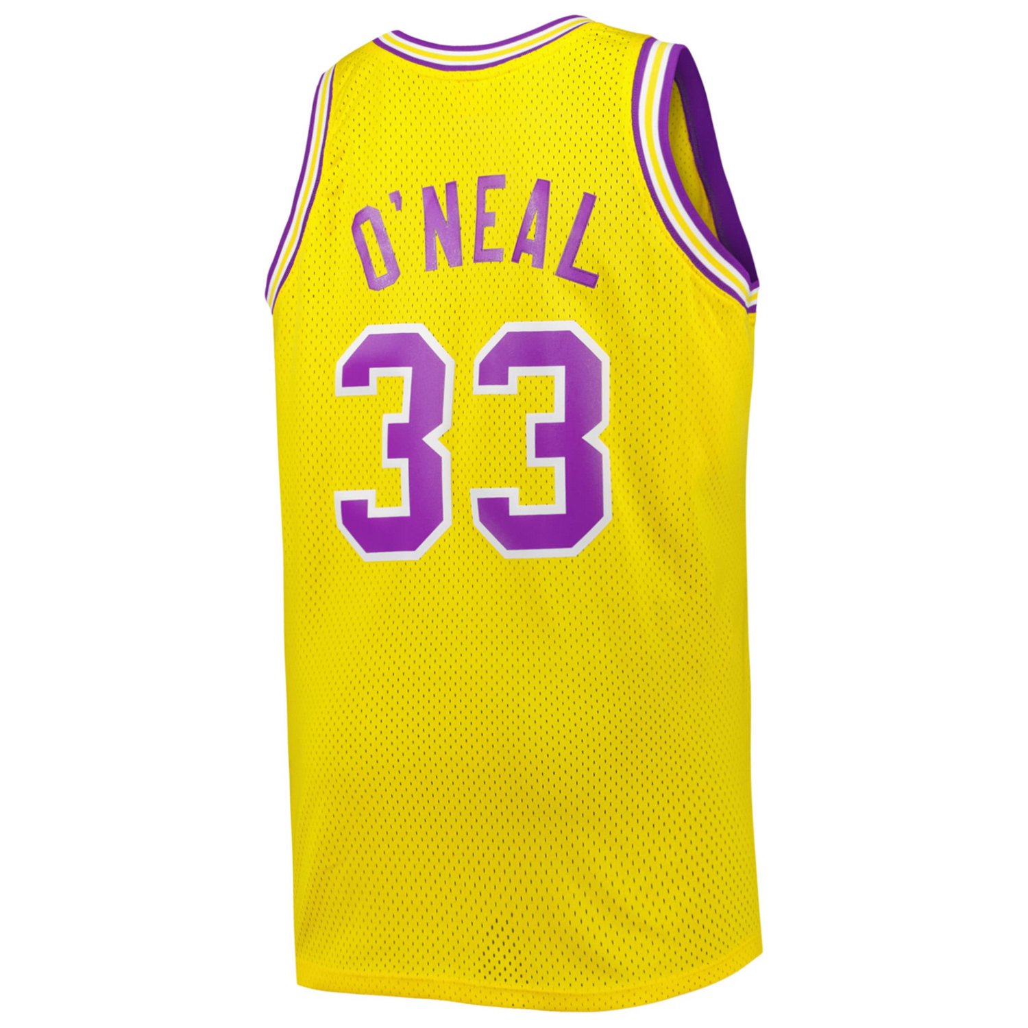 1990/91 Mitchell  Ness Shaquille O'Neal LSU Tigers Big  Tall Swingman Jersey - view number 3