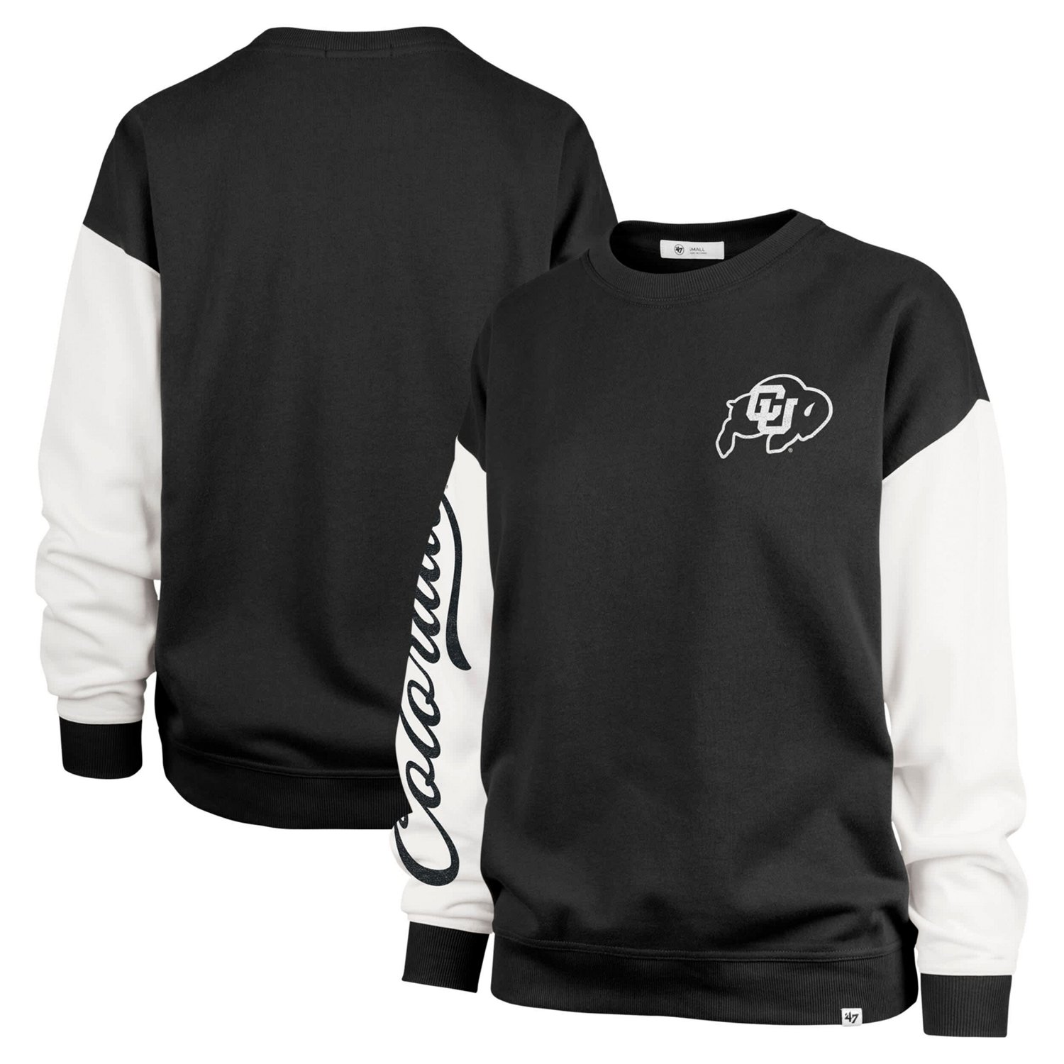 '47 Colorado Buffaloes Double Header Rise Andie Pullover Sweatshirt