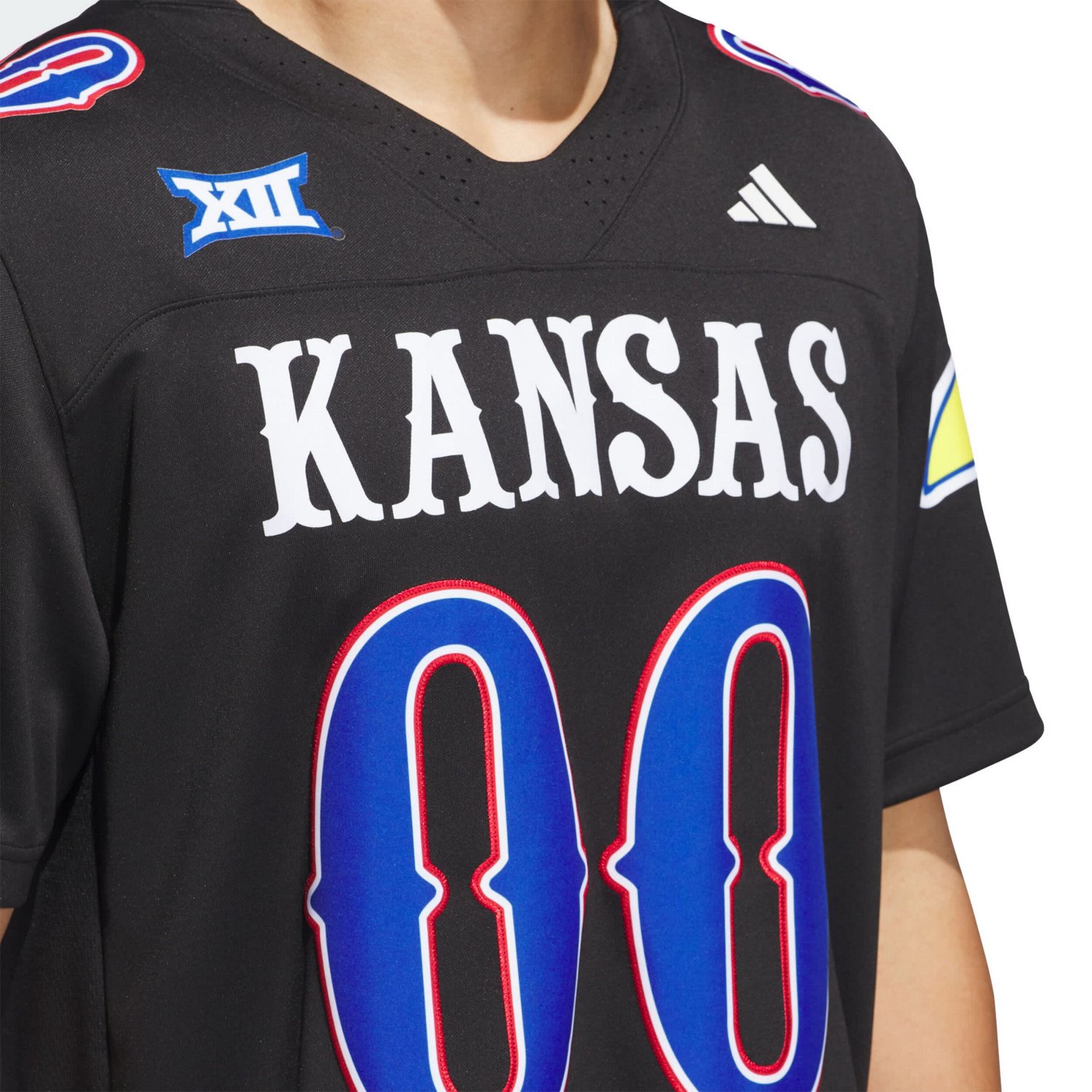 adidas 00 Kansas Jayhawks Alternate Premier Jersey