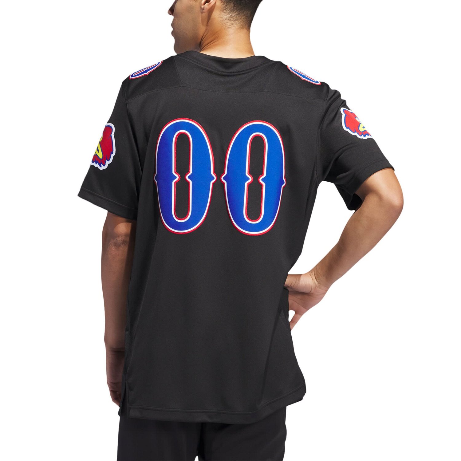 adidas 00 Kansas Jayhawks Alternate Premier Jersey                                                                               - view number 3