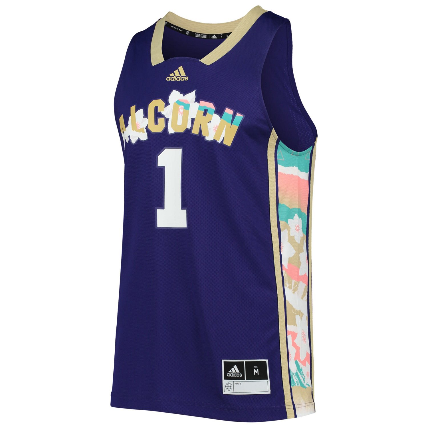 adidas 1 Alcorn State Braves Honoring Black Excellence Replica Basketball Jersey - view number 2