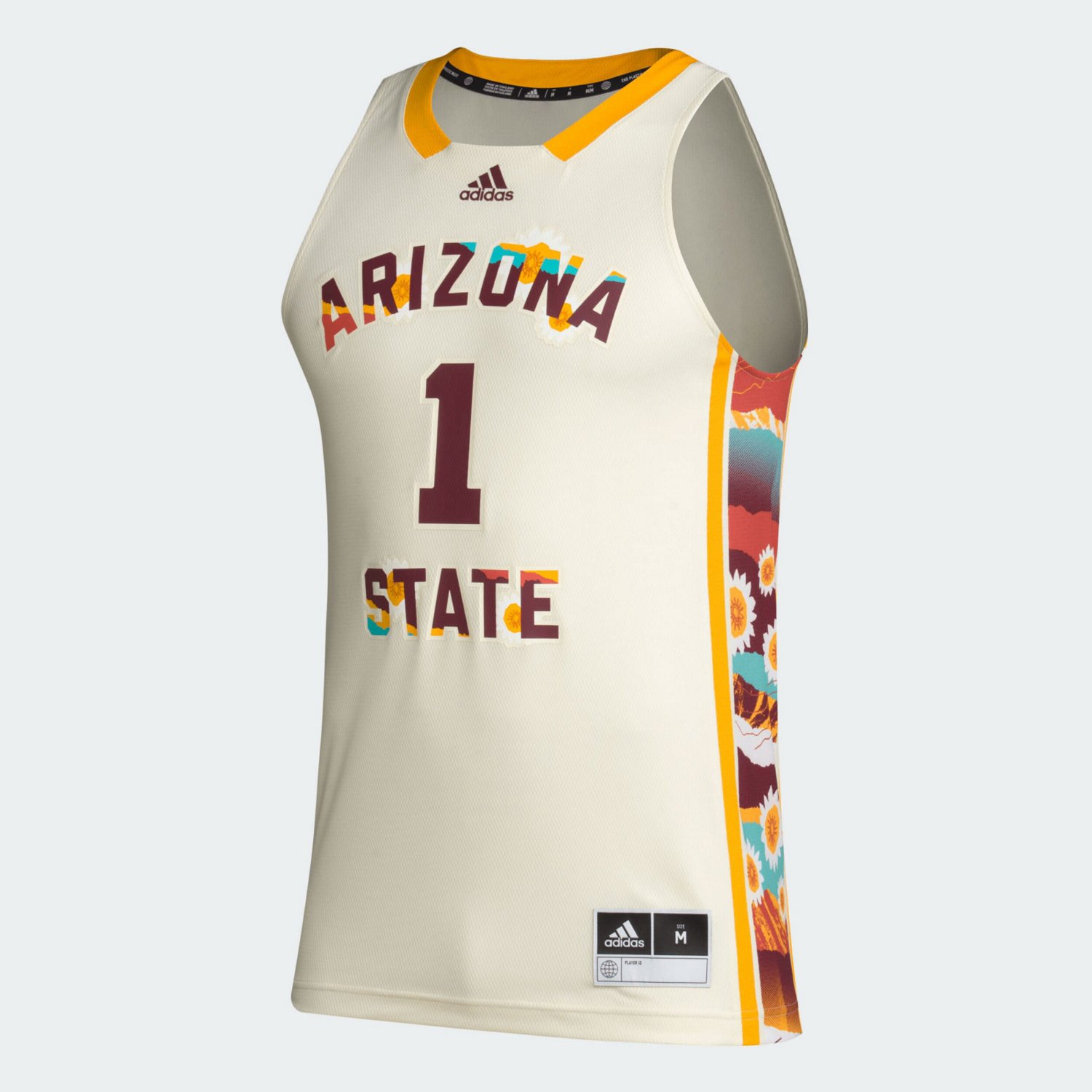 adidas 1 Arizona State Sun Devils Honoring Black Excellence Basketball Jersey - view number 2