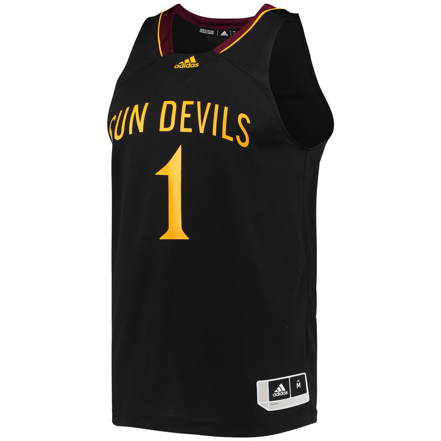 adidas 1 Arizona State Sun Devils Reverse Retro Jersey - view number 2