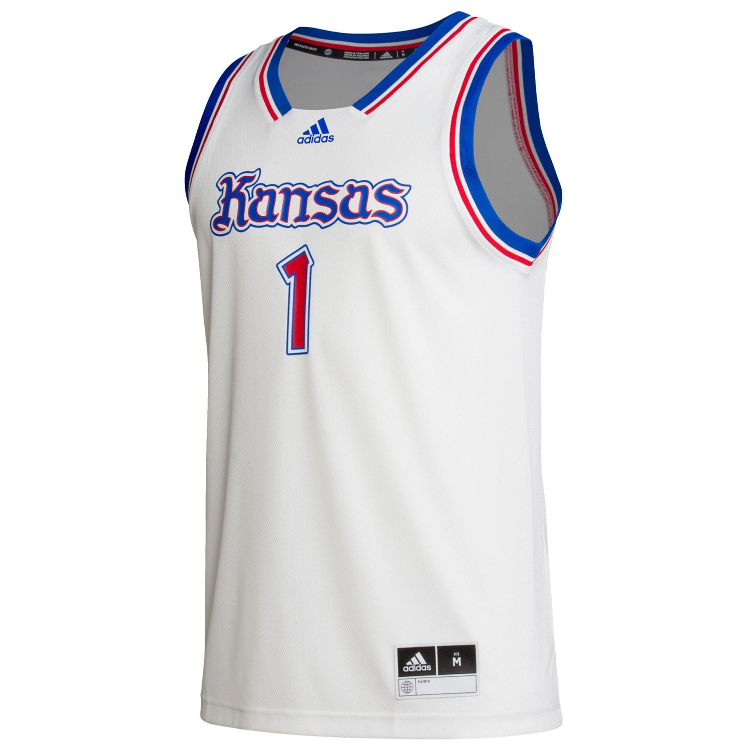 adidas 1 Kansas Jayhawks Alternate Swingman Jersey - view number 2
