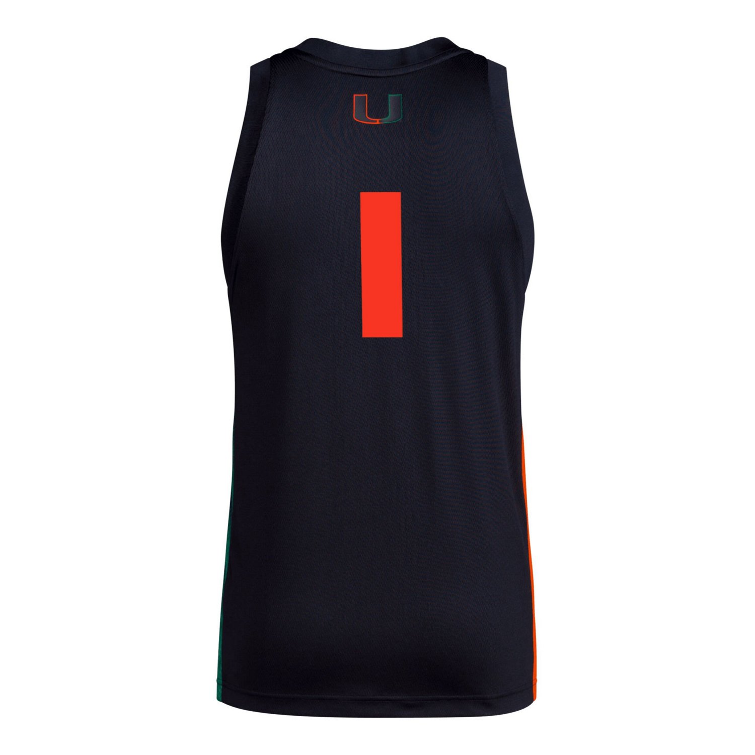 adidas 1 Miami Hurricanes Swingman Jersey                                                                                        - view number 3