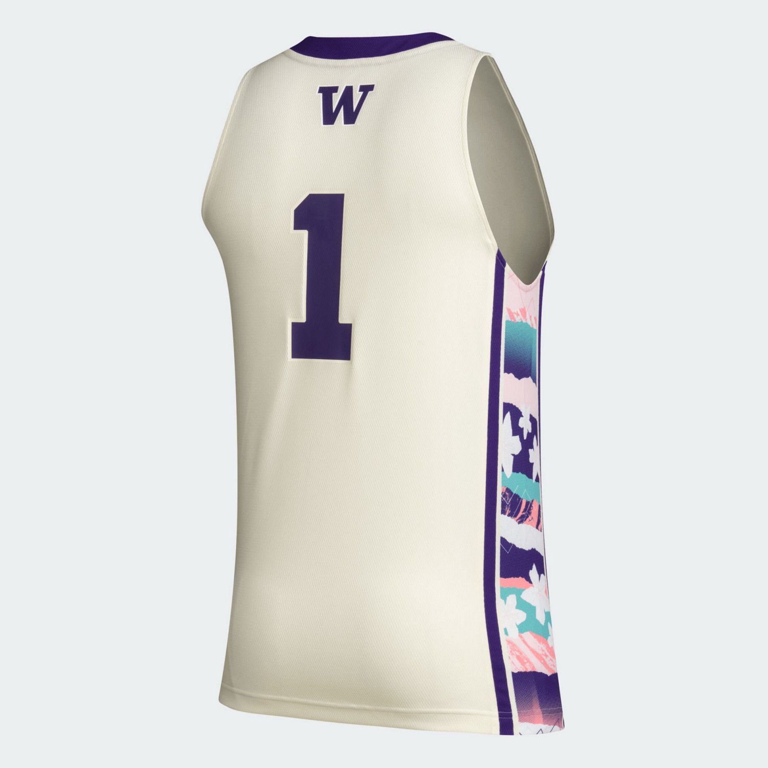 adidas 1 Washington Huskies Honoring Black Excellence Basketball Jersey                                                          - view number 3