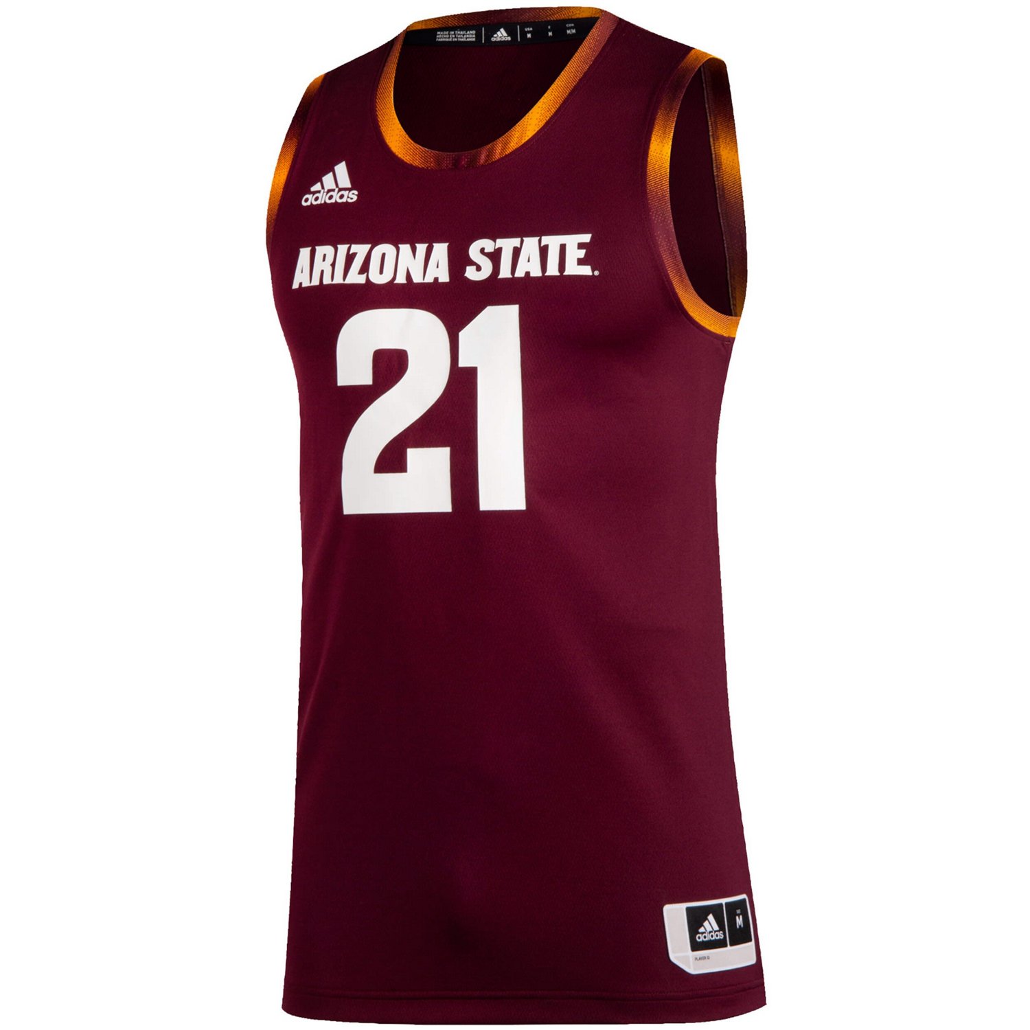 adidas 21 Arizona State Sun Devils Swingman Jersey - view number 2