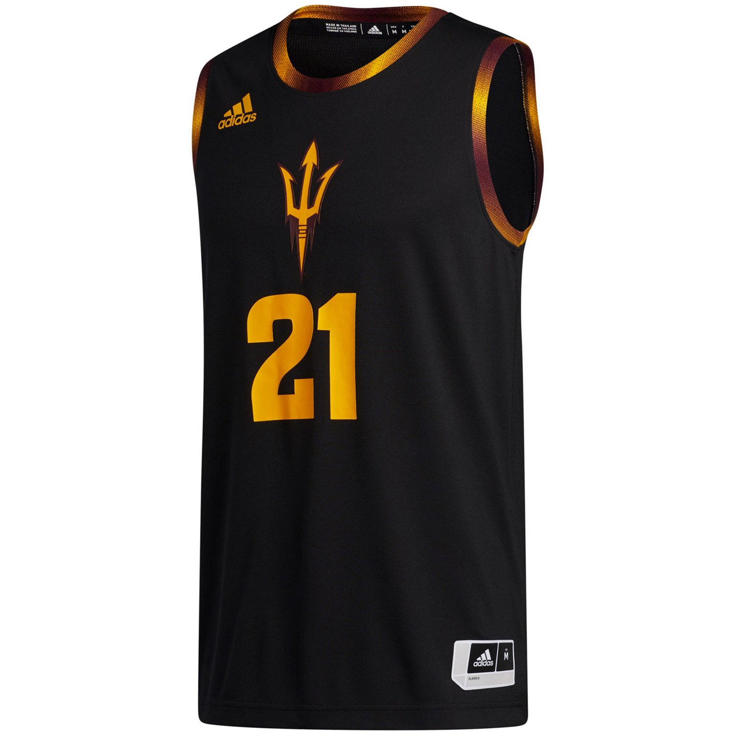 adidas 21 Arizona State Sun Devils Swingman Jersey                                                                               - view number 2