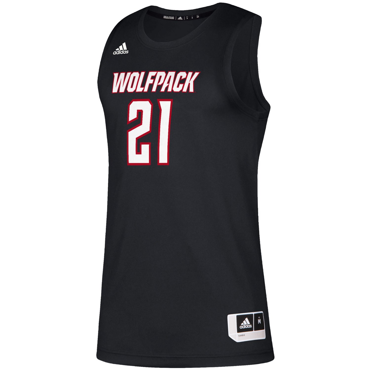 adidas 21 NC State Wolfpack Swingman Jersey - view number 2