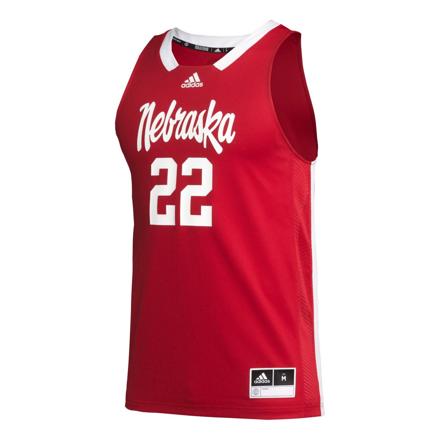 adidas 22 Nebraska Huskers Swingman Jersey                                                                                       - view number 2