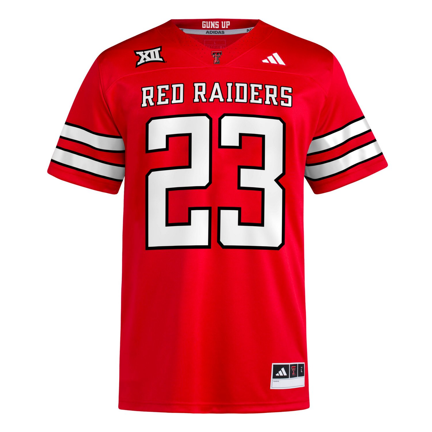 adidas 23 Texas Tech Raiders Home Premier Football Jersey - view number 2