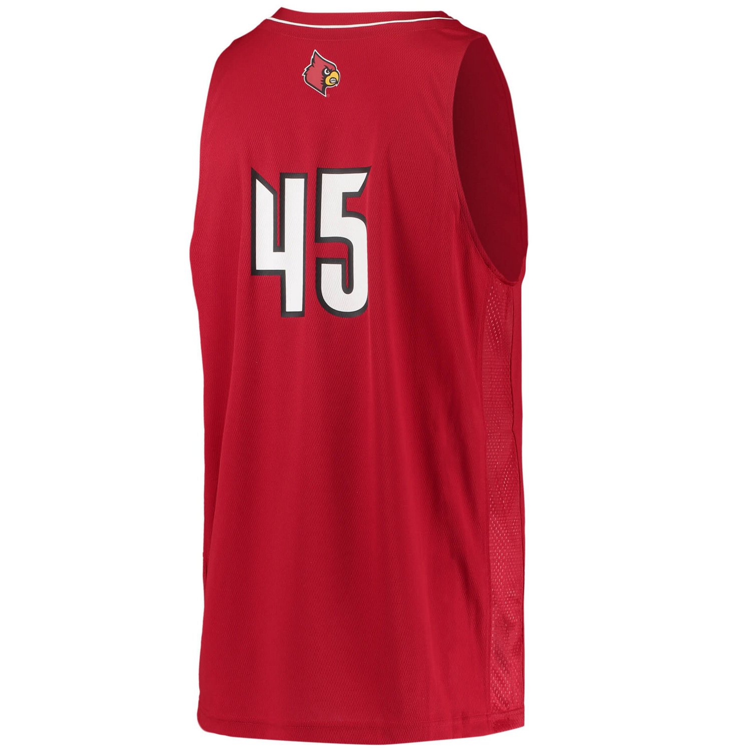 adidas 45 Louisville Cardinals Swingman Basketball Jersey - view number 3
