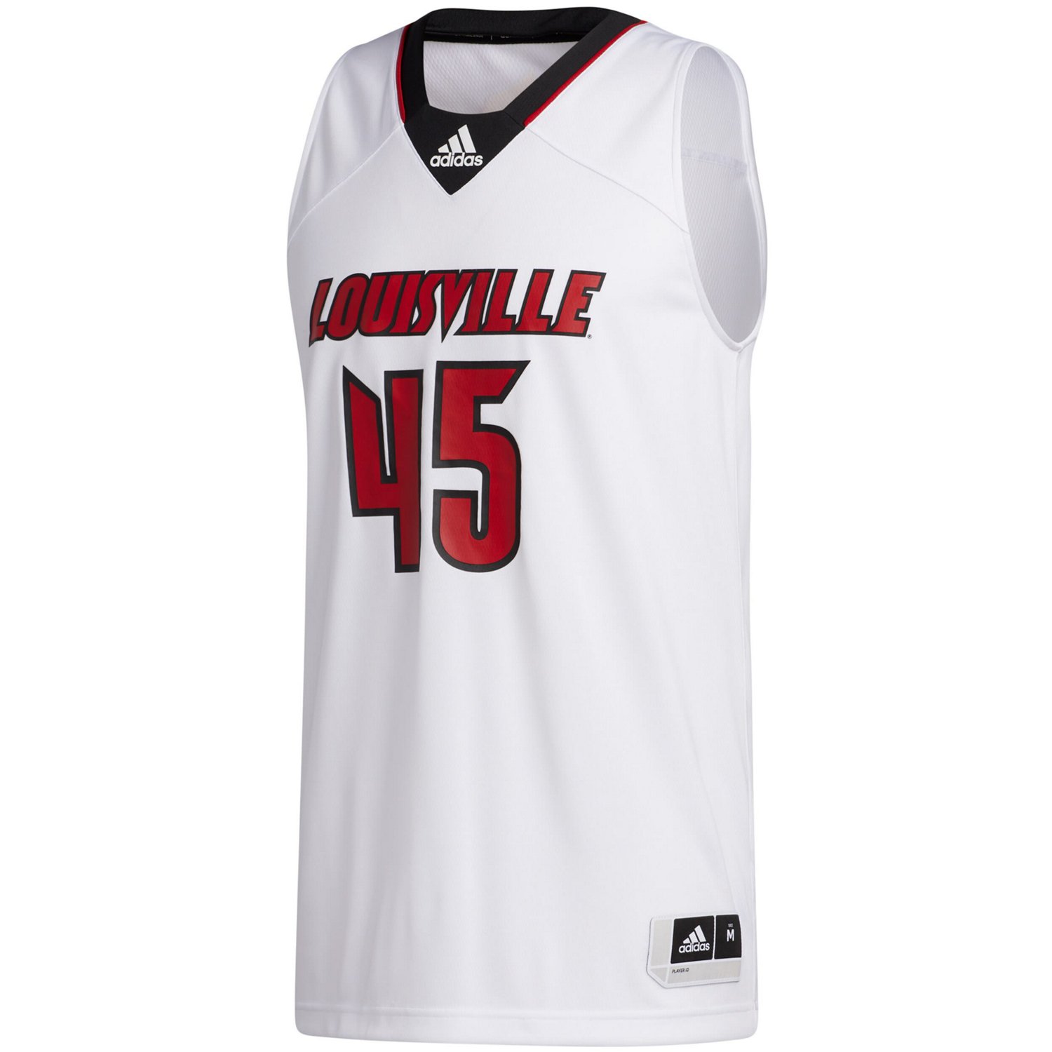 adidas 45 Louisville Cardinals Swingman Jersey                                                                                   - view number 2