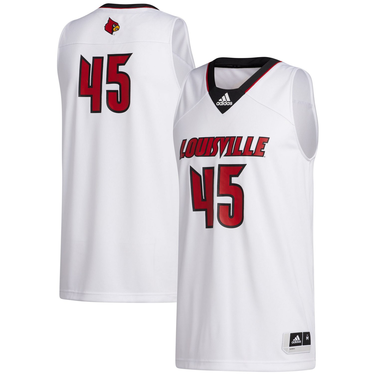 adidas 45 Louisville Cardinals Swingman Jersey Academy