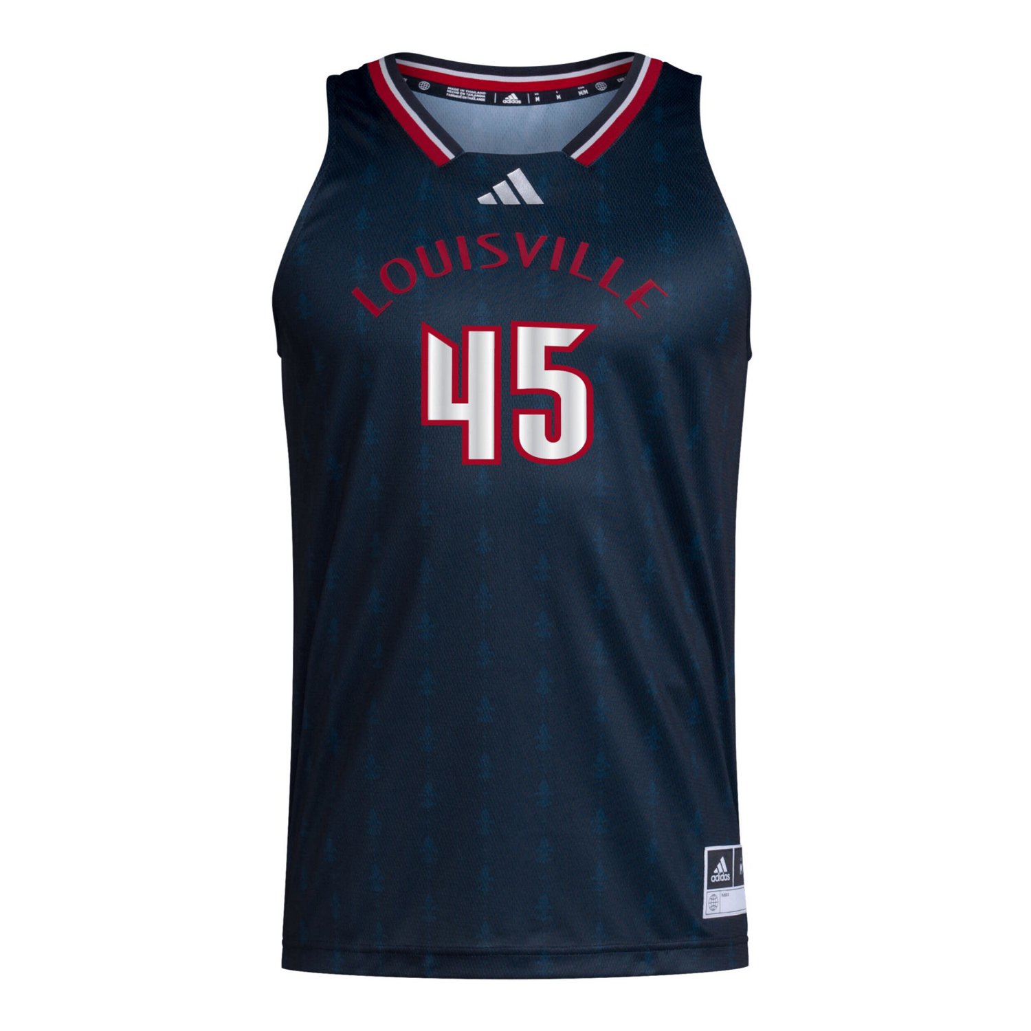 adidas 45 Louisville Cardinals Swingman Jersey - view number 2