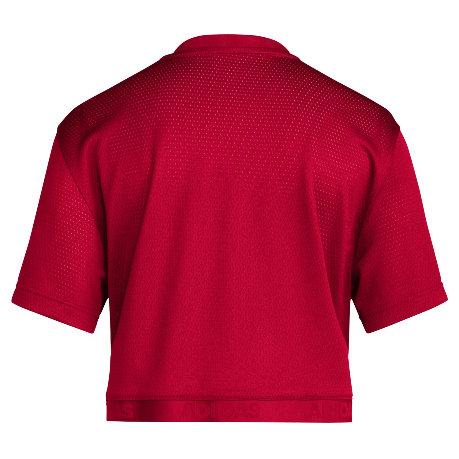 adidas Kansas Jayhawks Primegreen V-Neck Cropped Jersey - view number 3