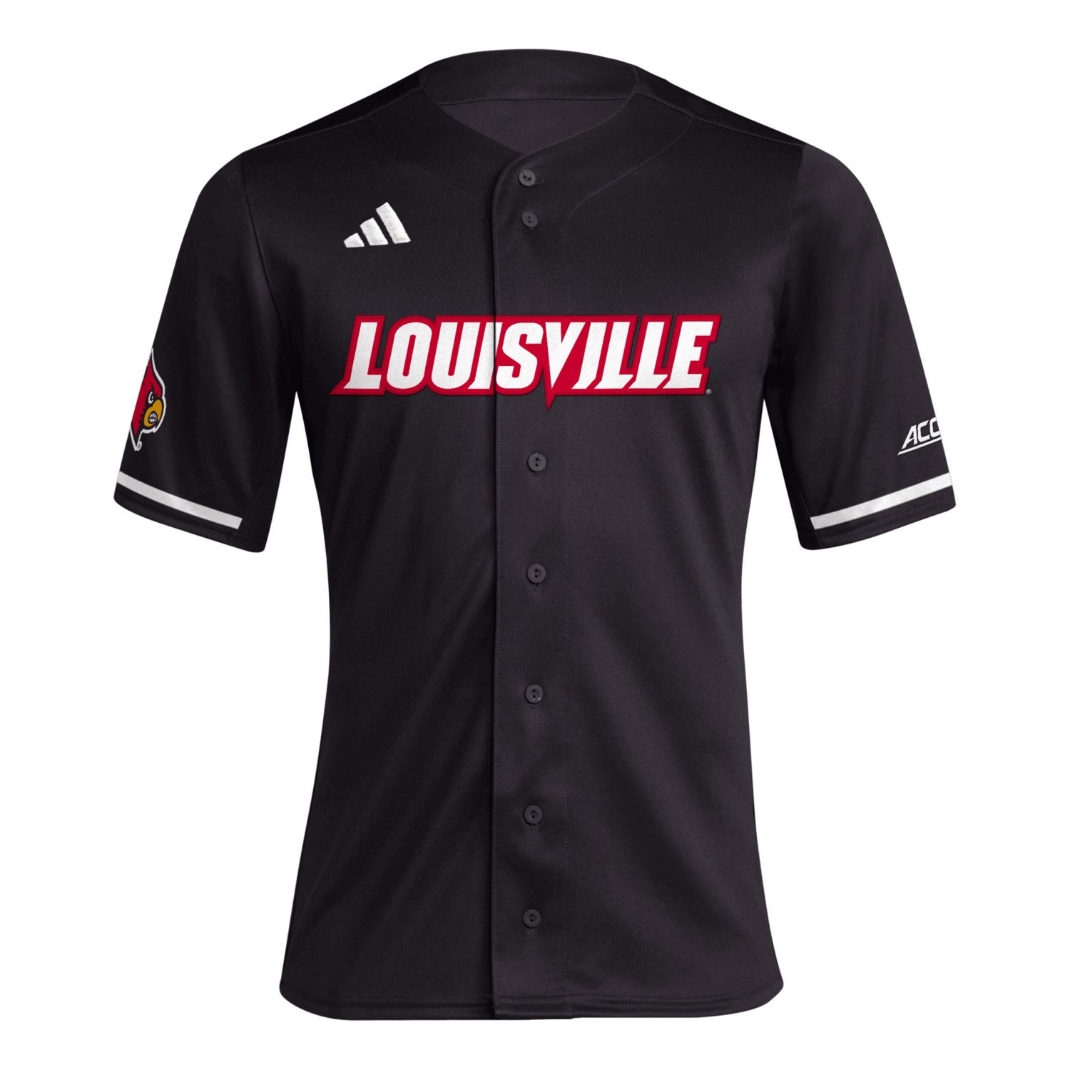 adidas Louisville Cardinals Replica Baseball Jersey                                                                              - view number 2