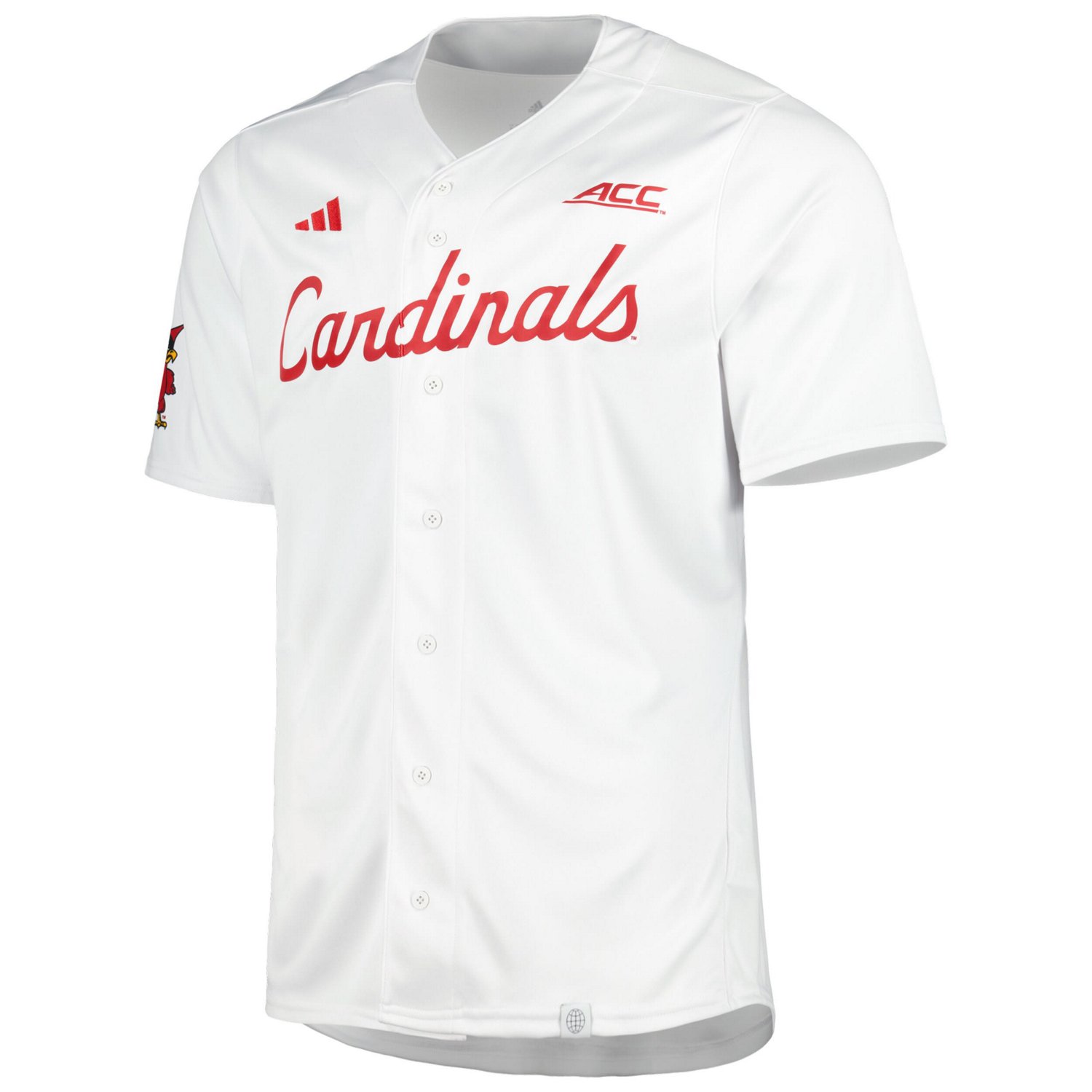 adidas Louisville Cardinals Team Baseball Jersey - view number 2