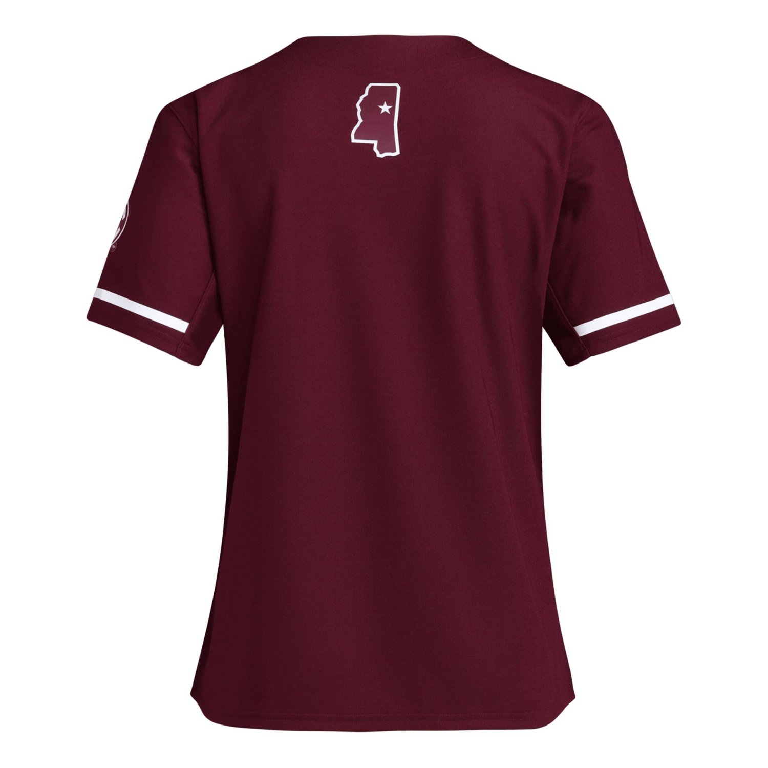 adidas Mississippi State Bulldogs Replica Softball Jersey - view number 3