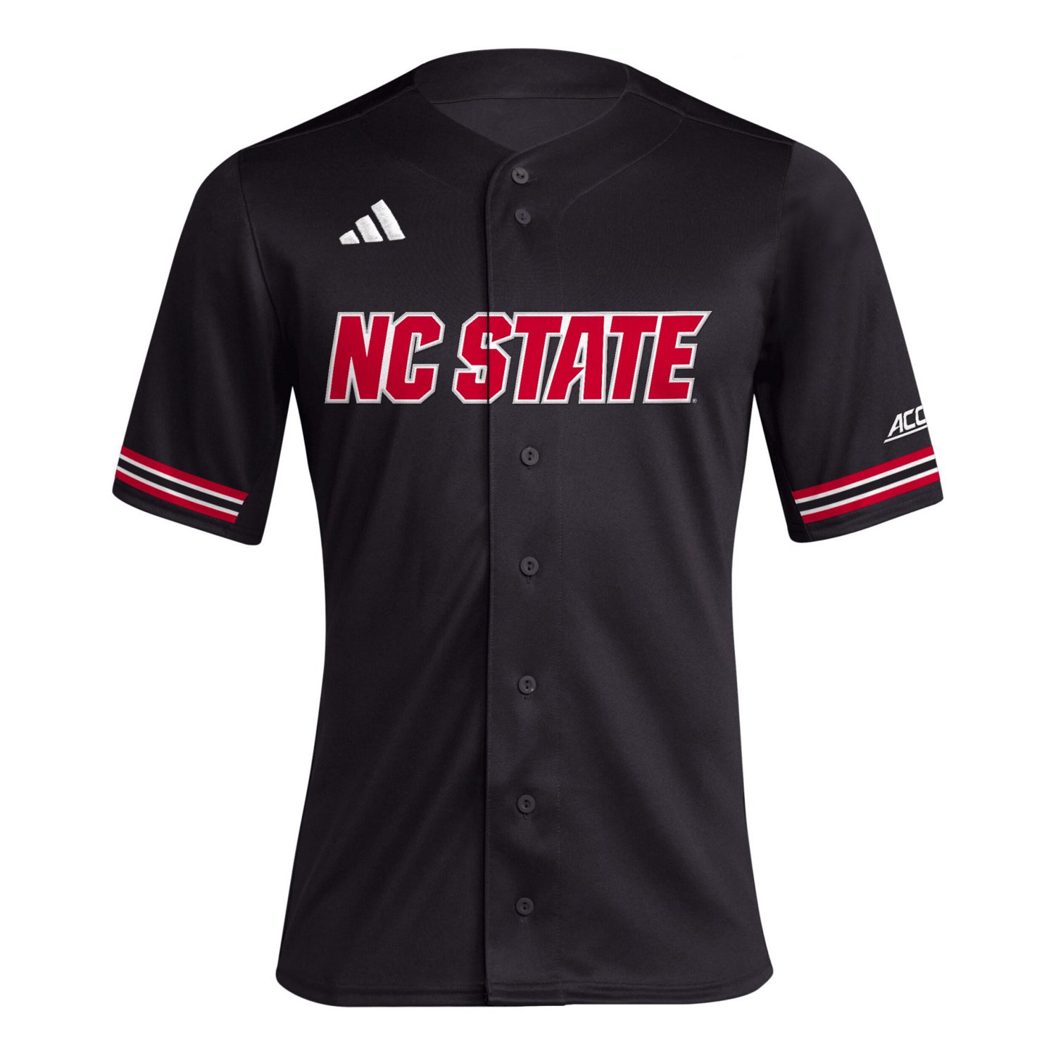 adidas NC State Wolfpack Replica Baseball Jersey - view number 2