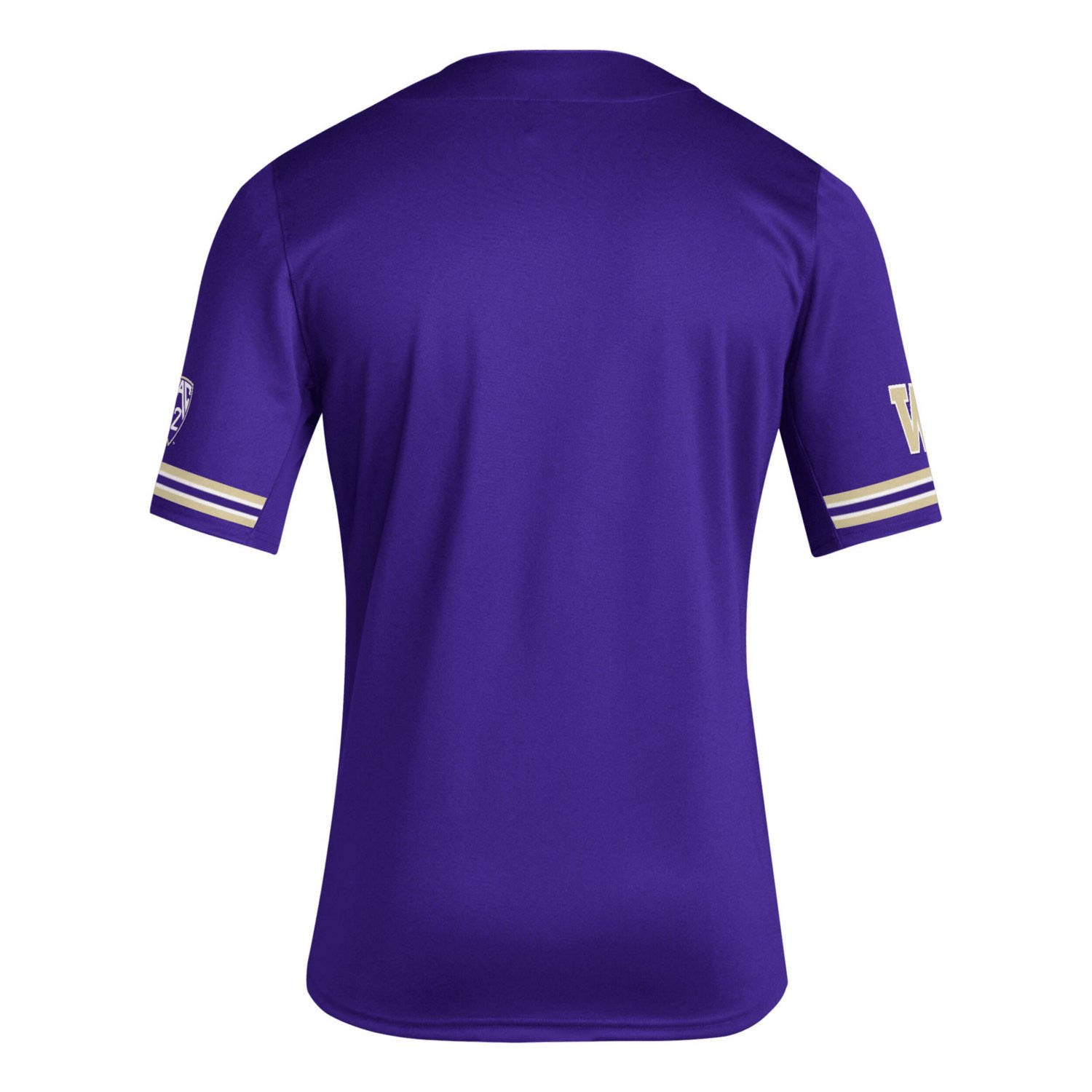 adidas Washington Huskies Reverse Retro Replica Baseball Jersey - view number 3